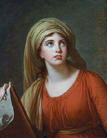 elisabeth vigee-lebrun Lady Hamilton as the Persian Sibyl china oil painting image